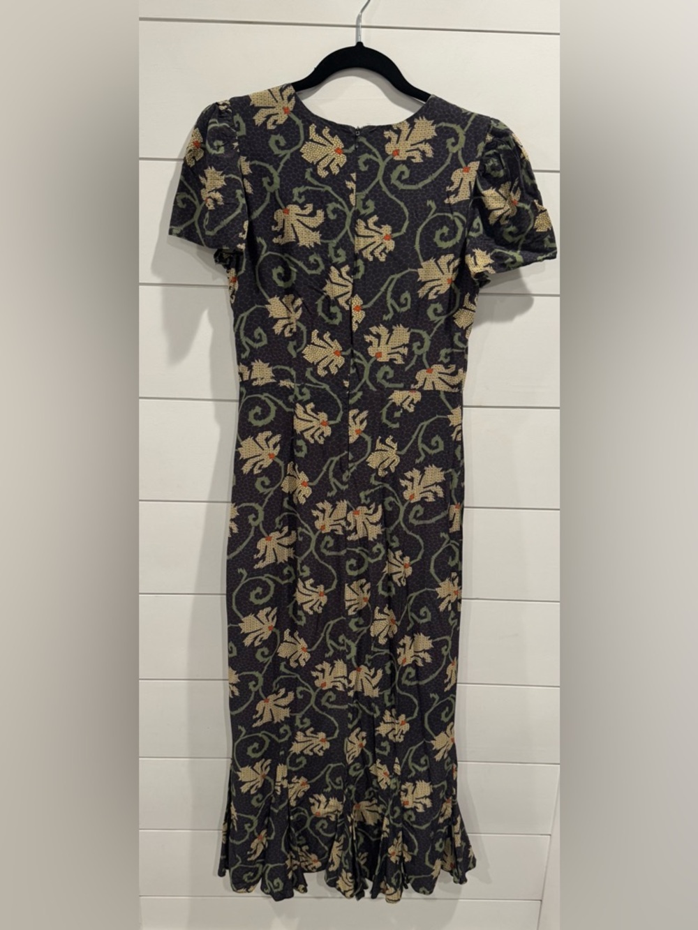 Rhode lulani midi dress in mosaic blossom - Picture 10 of 11